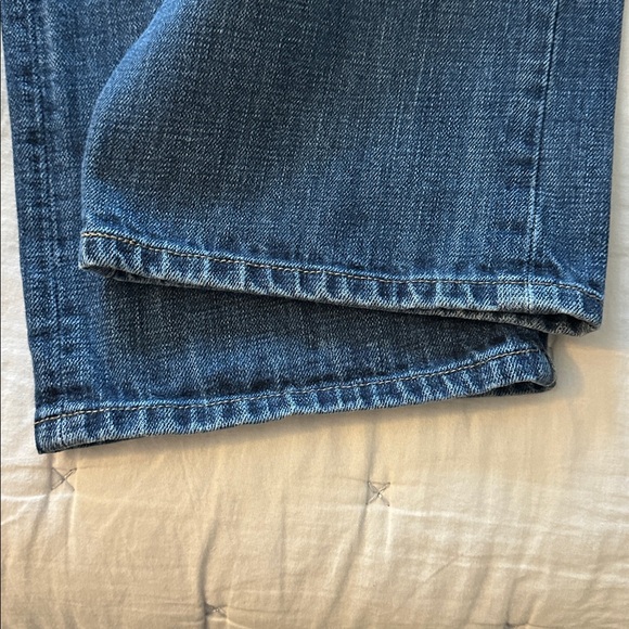 Levi's 501 Straight Blue Jeans - Picture 9 of 10